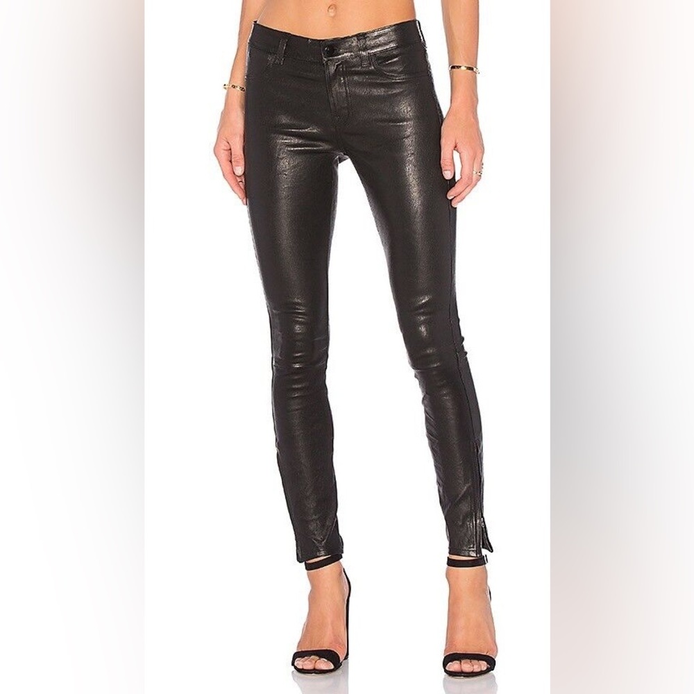 J Brand l8001 "super skinny" leather pants